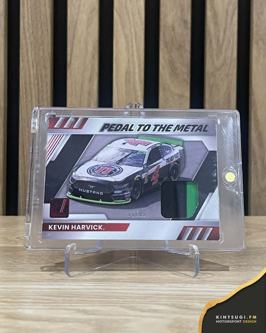 2026 Donruss Racing Kevin Harvick Pedal to the Metal Materials #PM-KHV (#77/99)