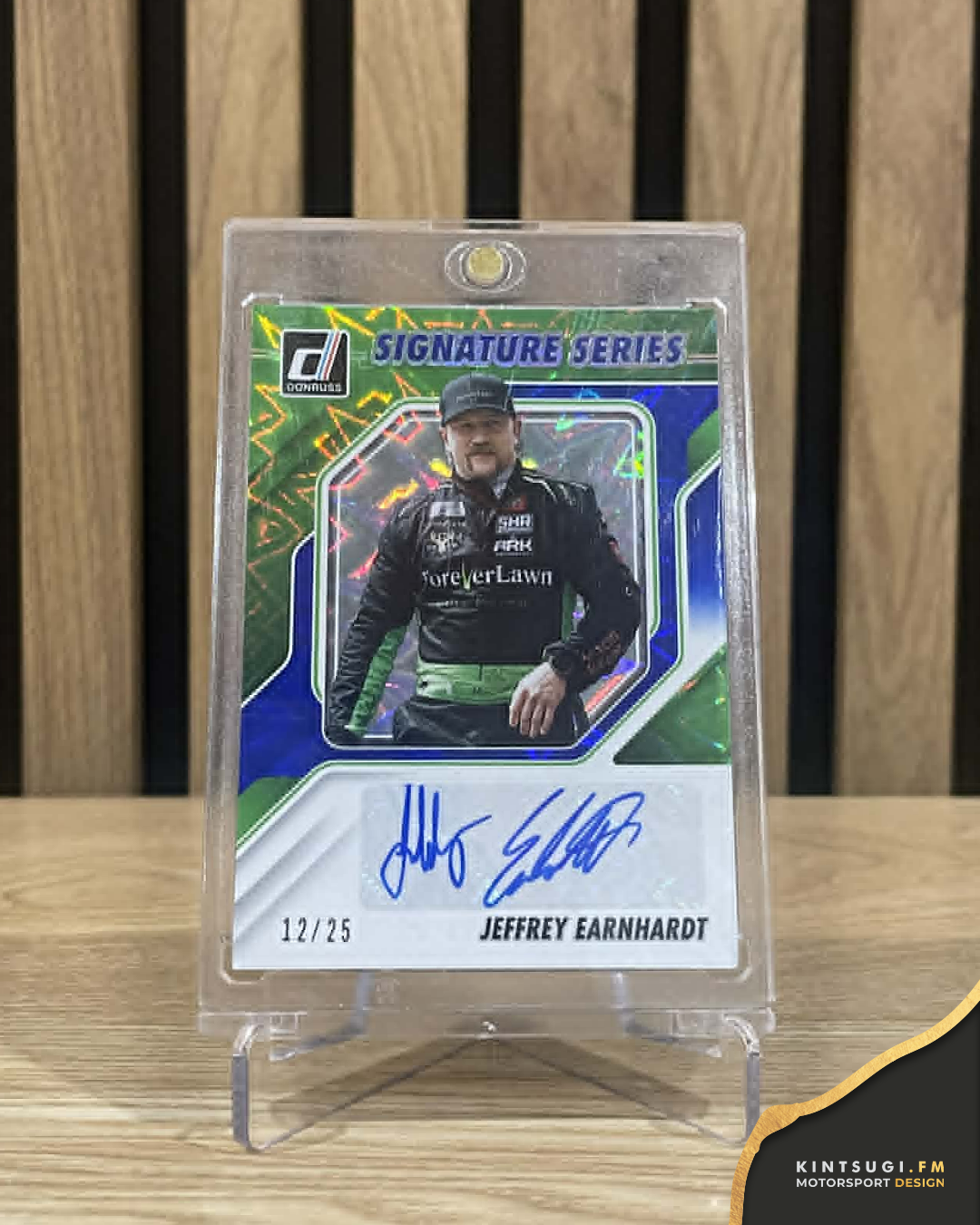 2026 Donruss Racing Jeffrey Earnhardt Signature Series Autograph #SS-JET (#12/25)
